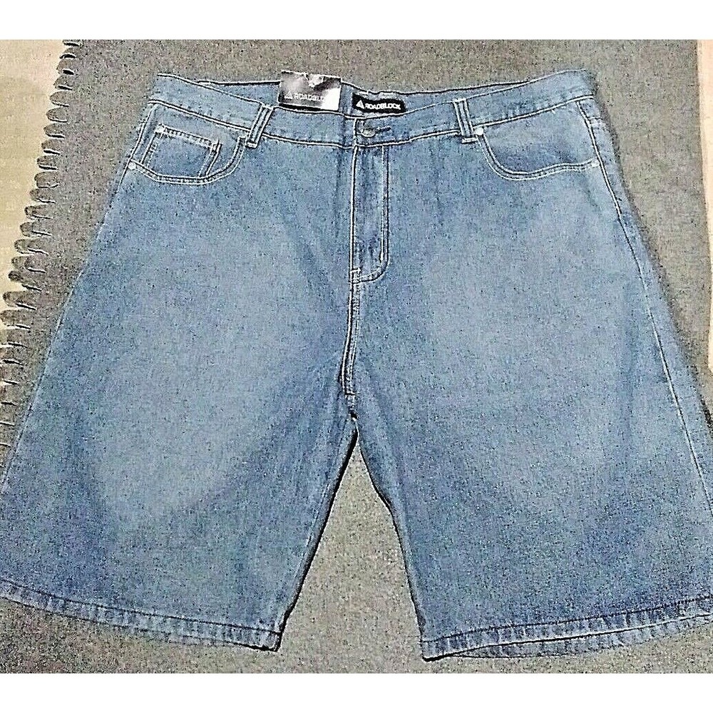 Roadblock Mens Jean Shorts